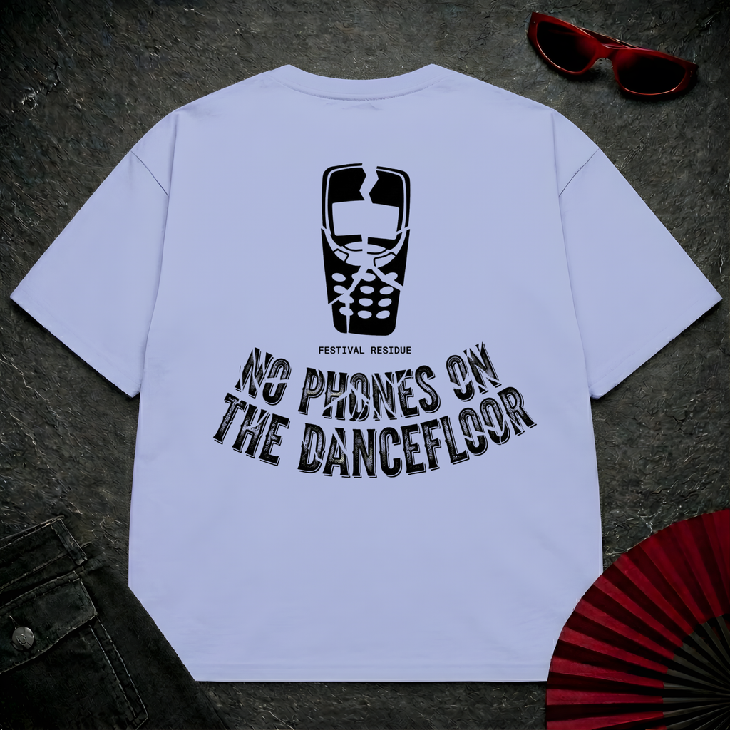 No Phones 2 Oversize Tee