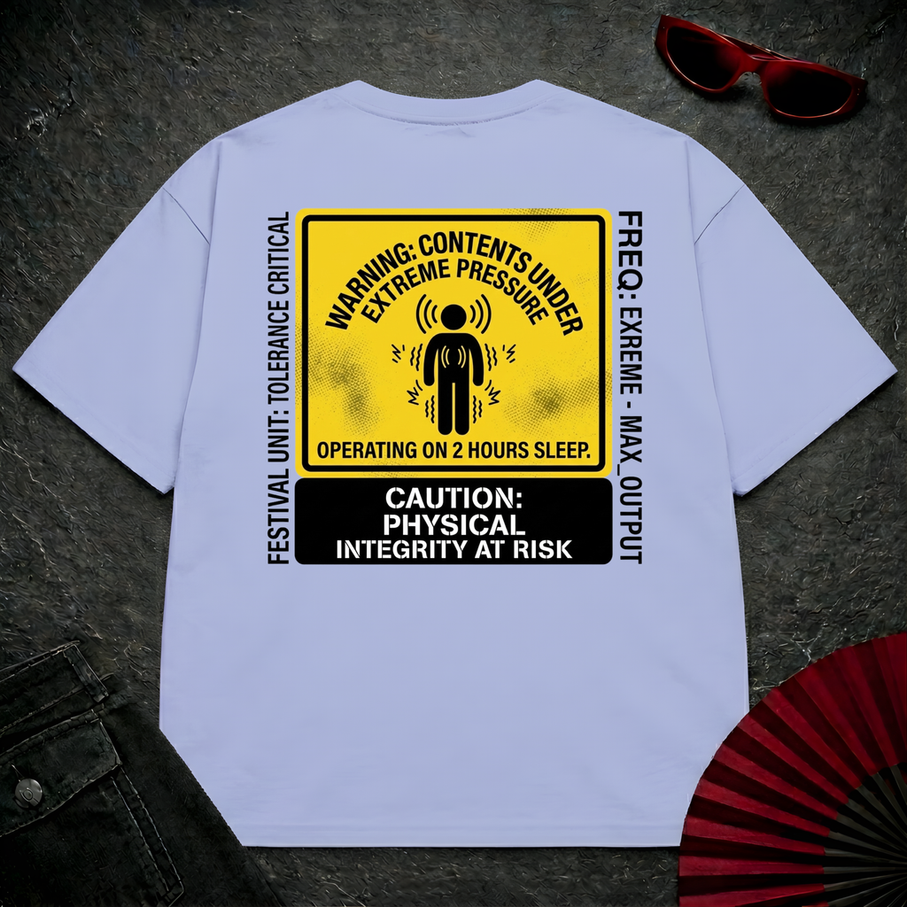 CAUTION Oversize Tee