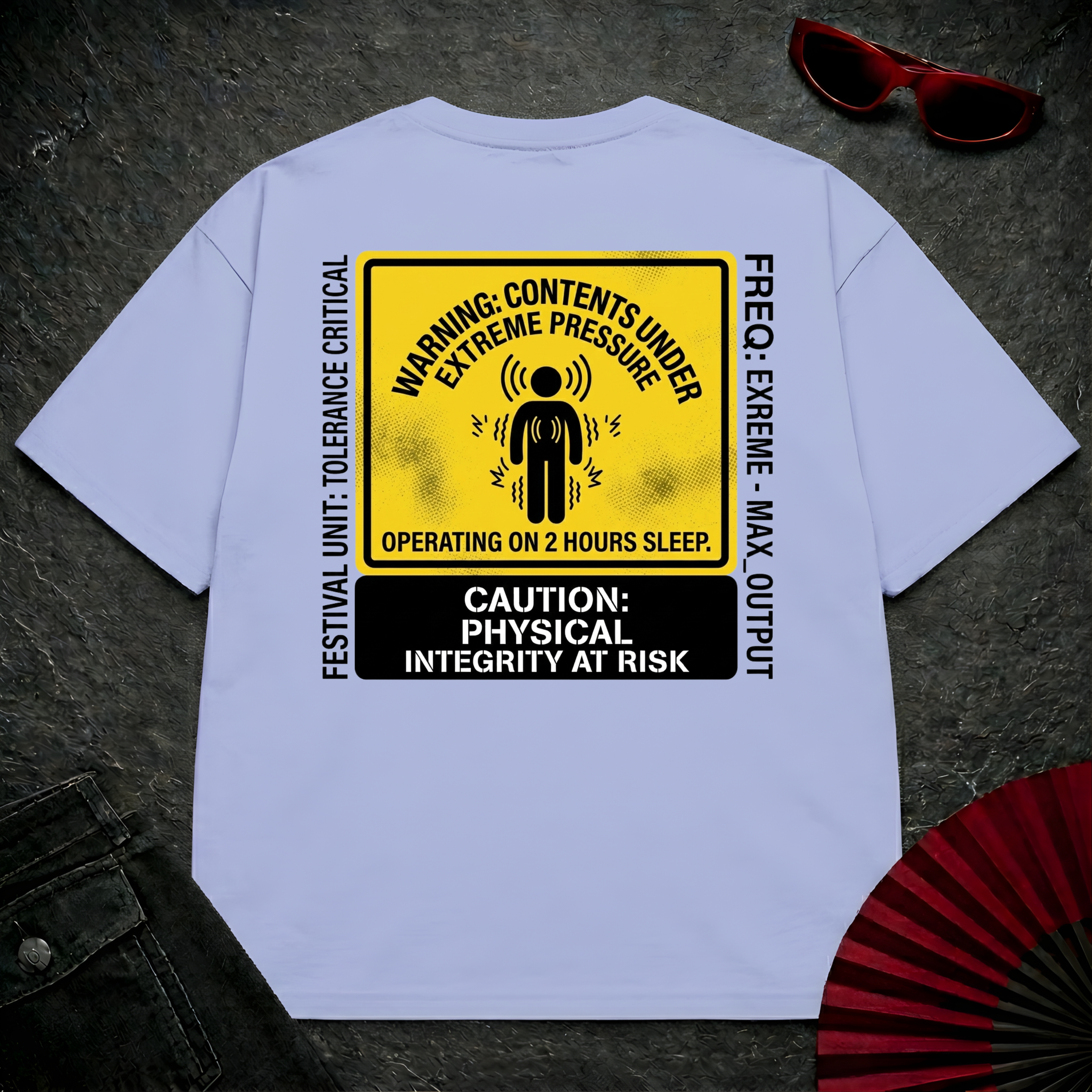 CAUTION Oversize Tee