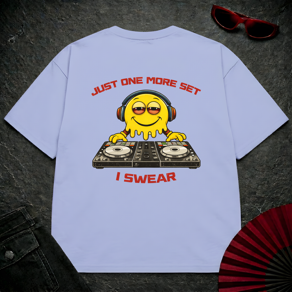 Just One More Set 2 Oversize Tee