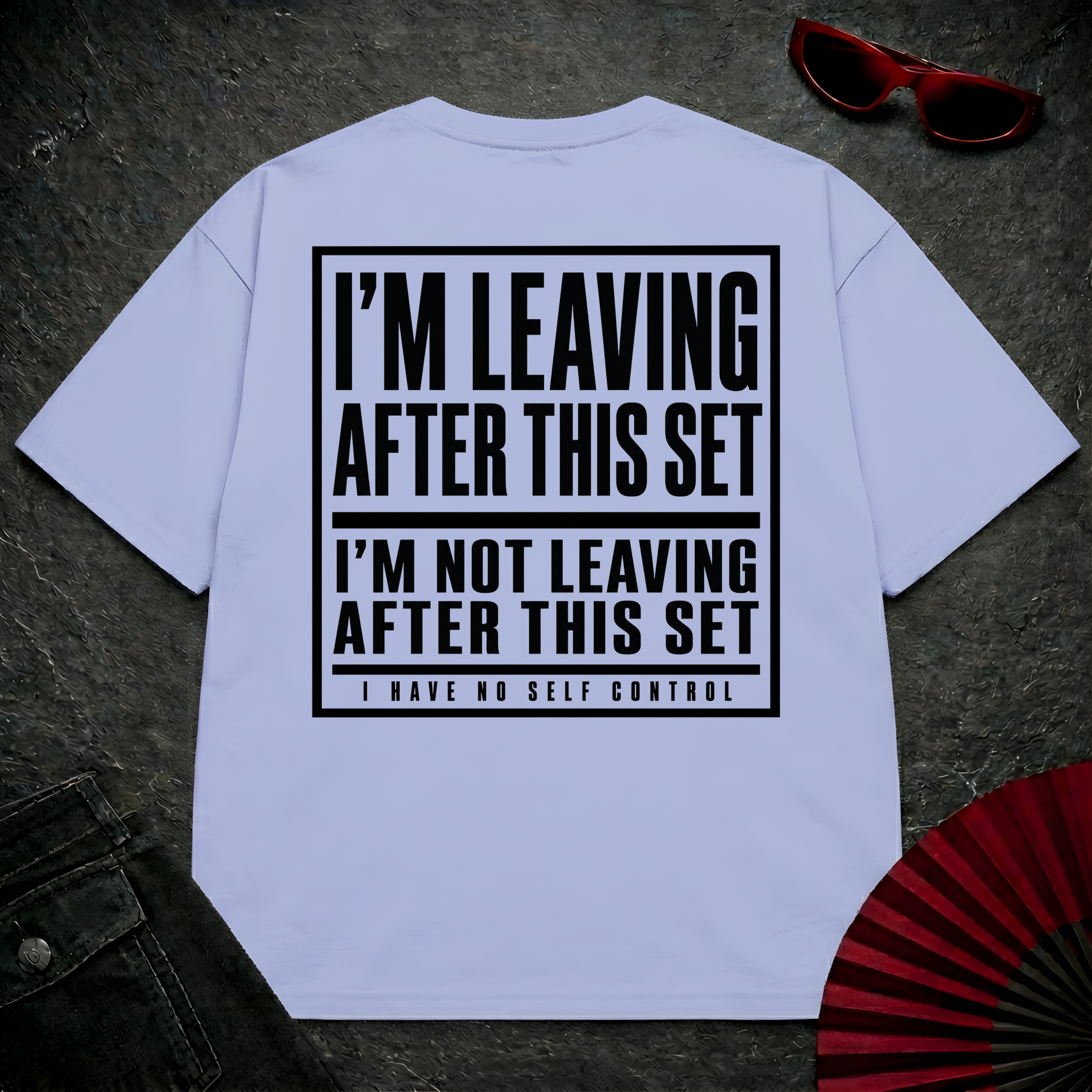 Leaving After This Set 2 Oversize Tee