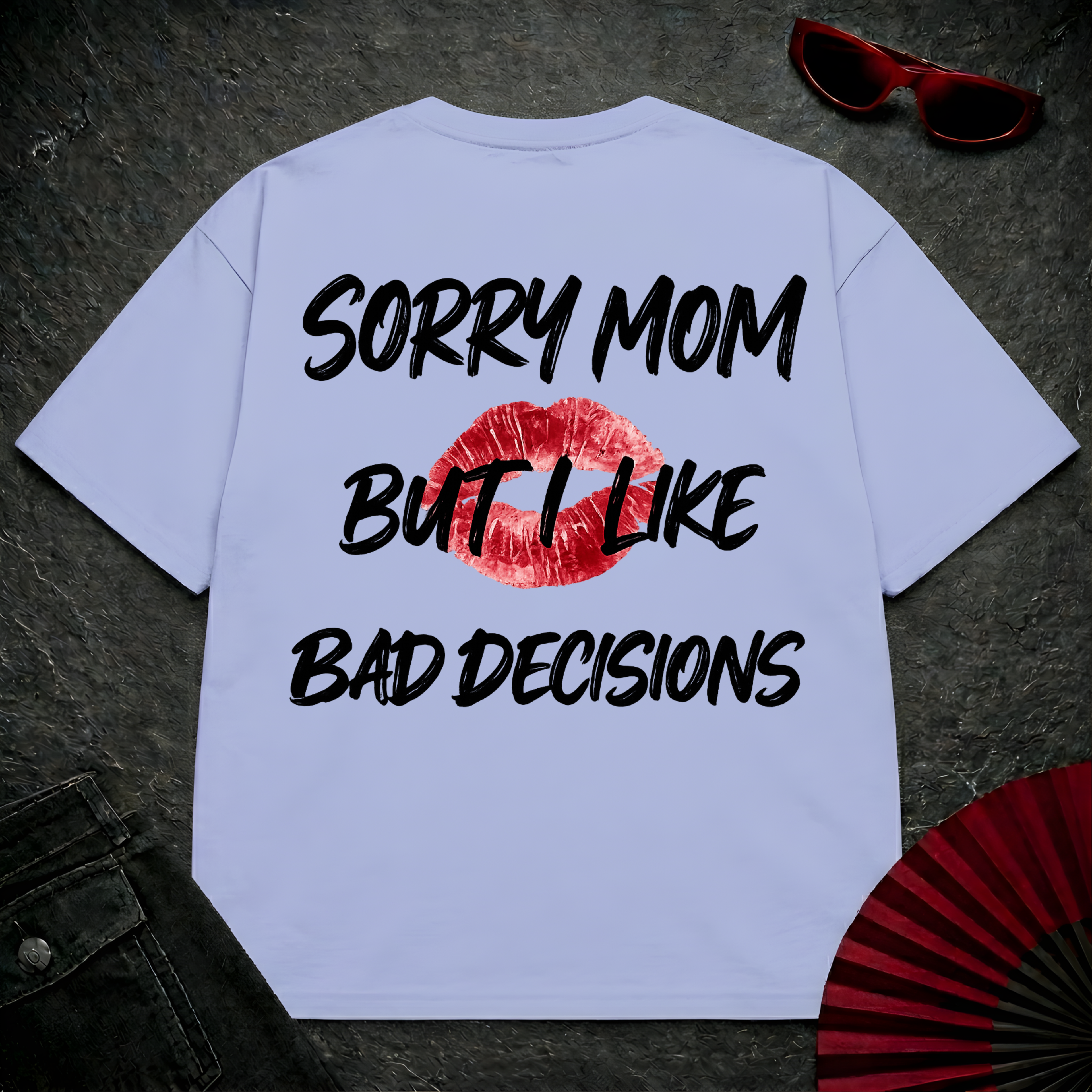 Sorry Mom Oversize Tee