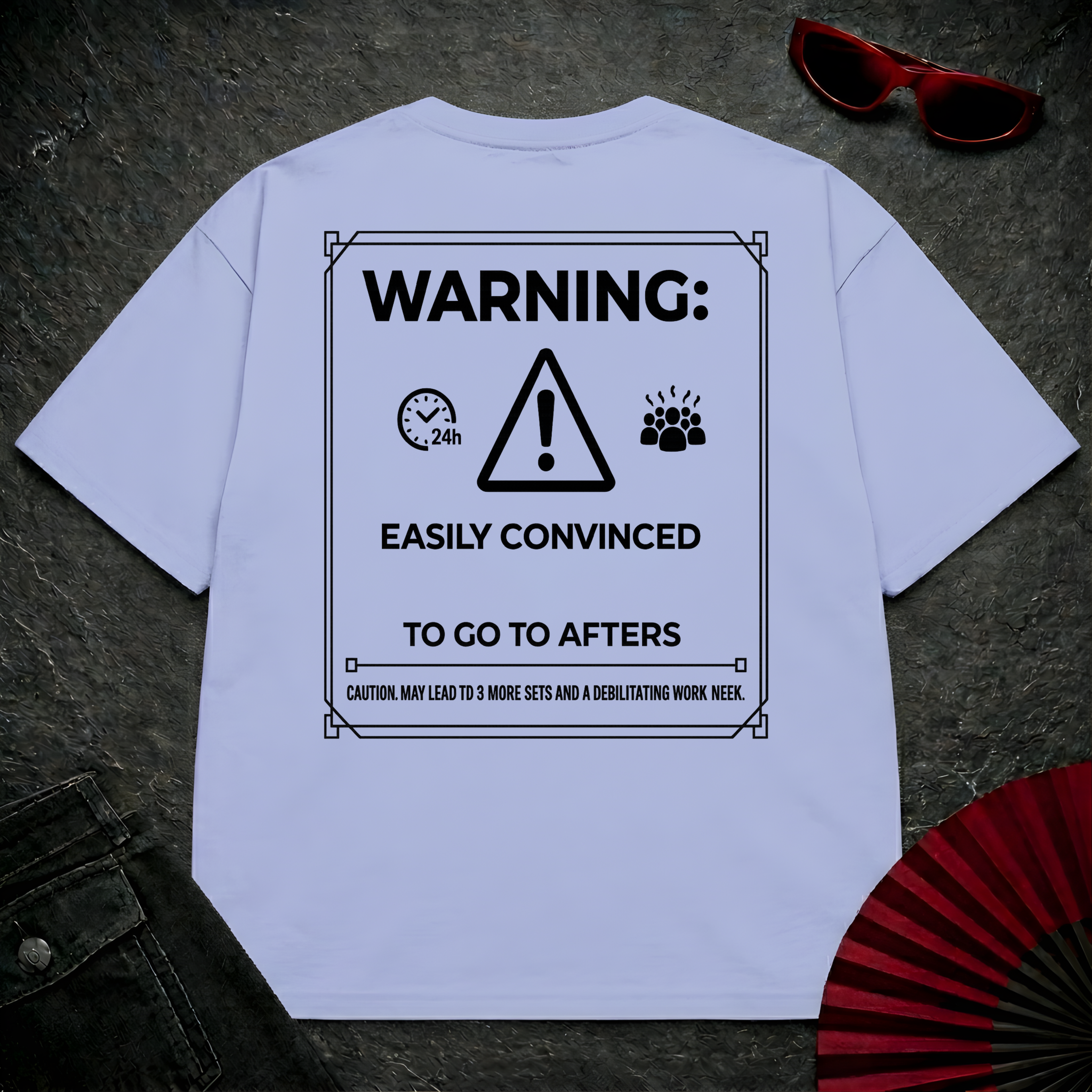 WARNING Oversize Tee