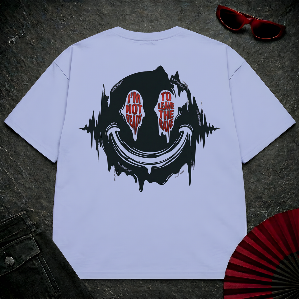 Not Ready Face Oversize Tee