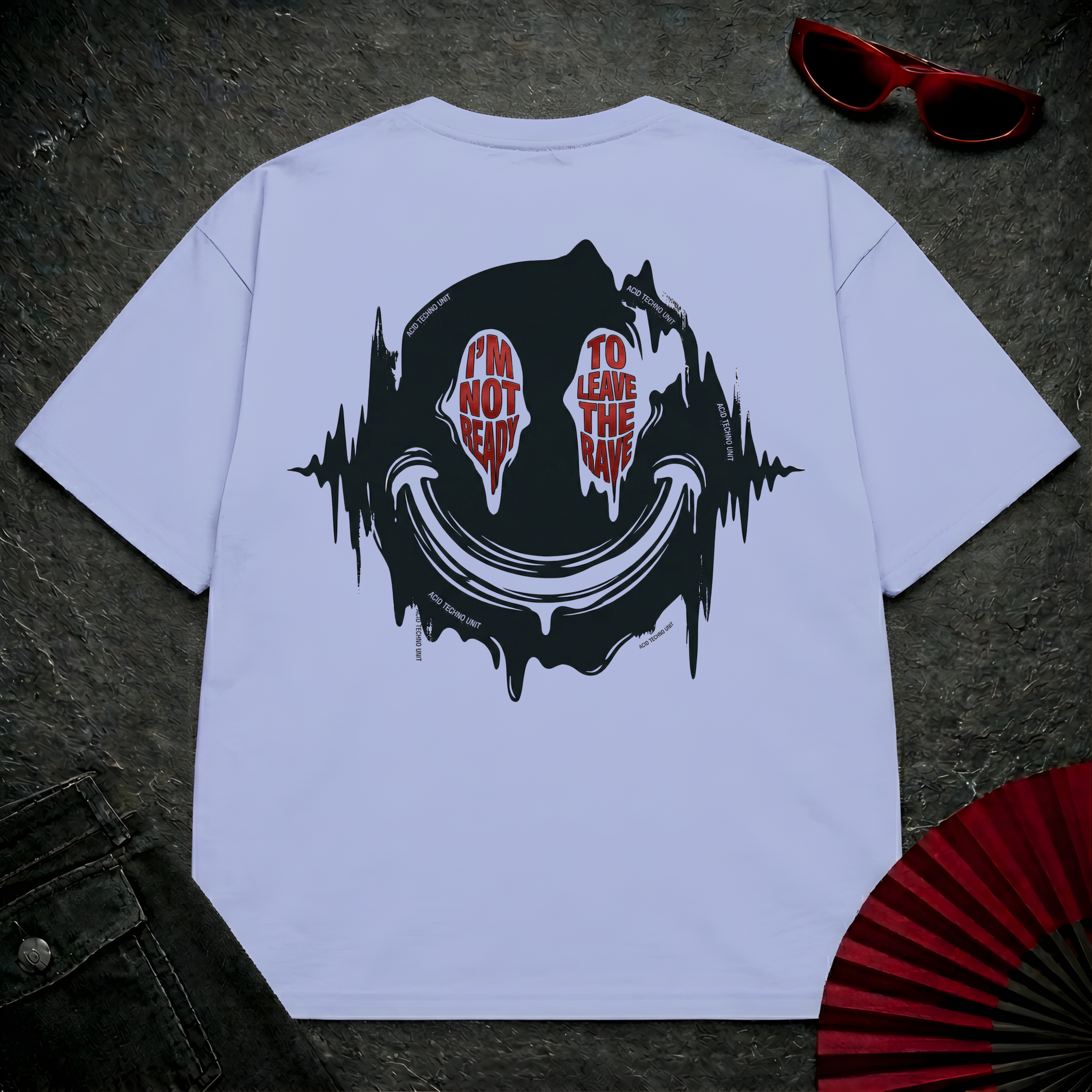 Not Ready Face Oversize Tee