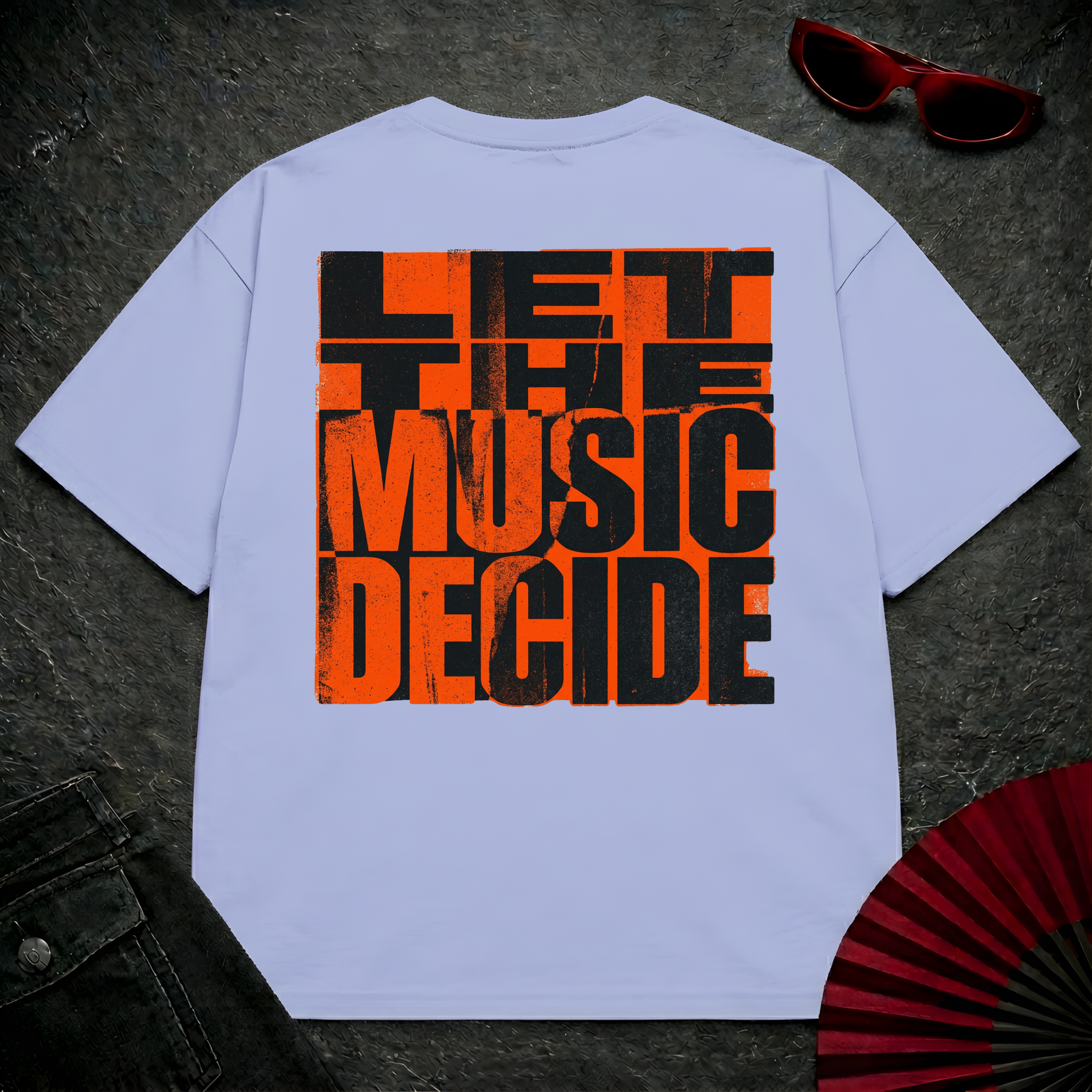 Let The Music Decide 2 Oversize Tee