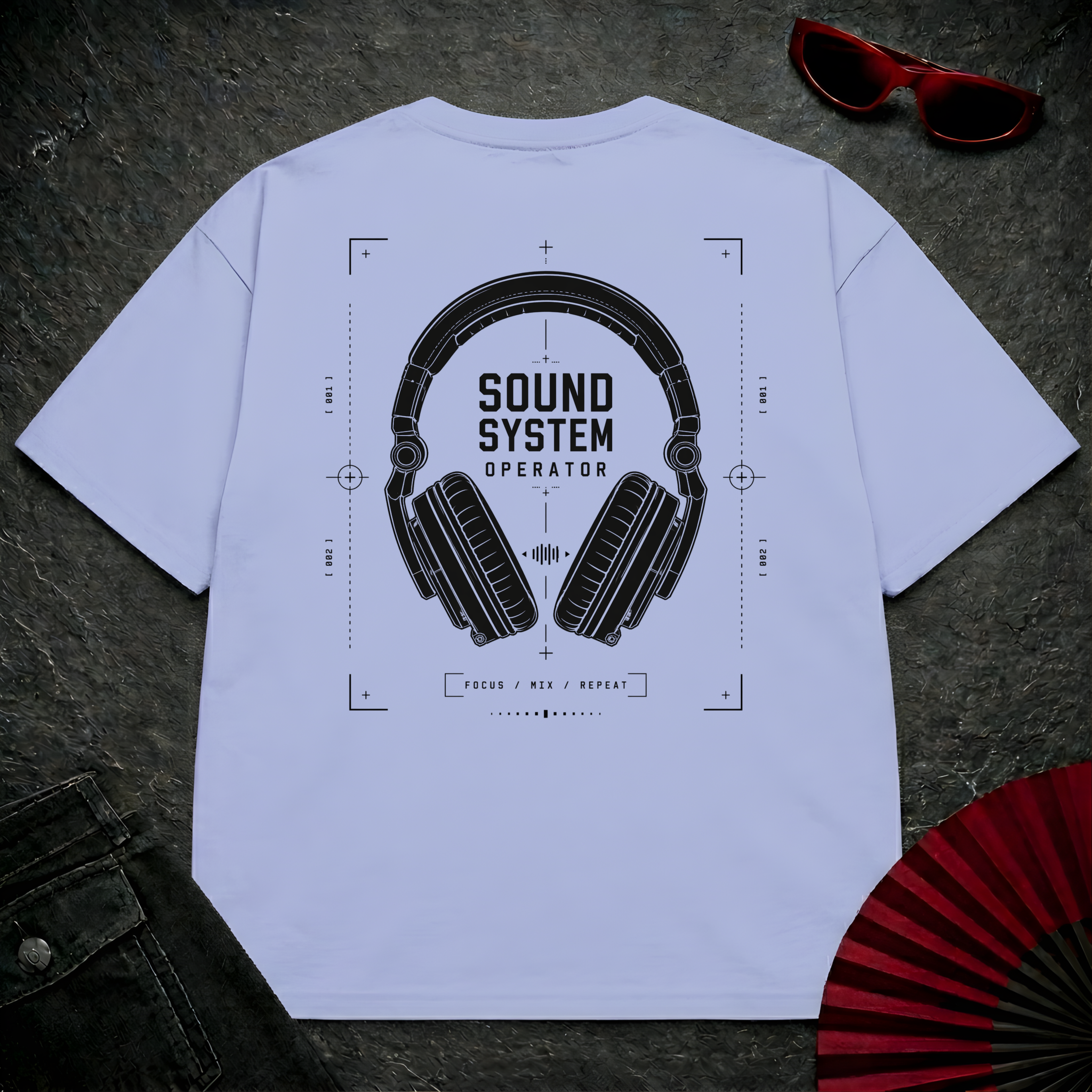 Sound System Operator Oversize Tee