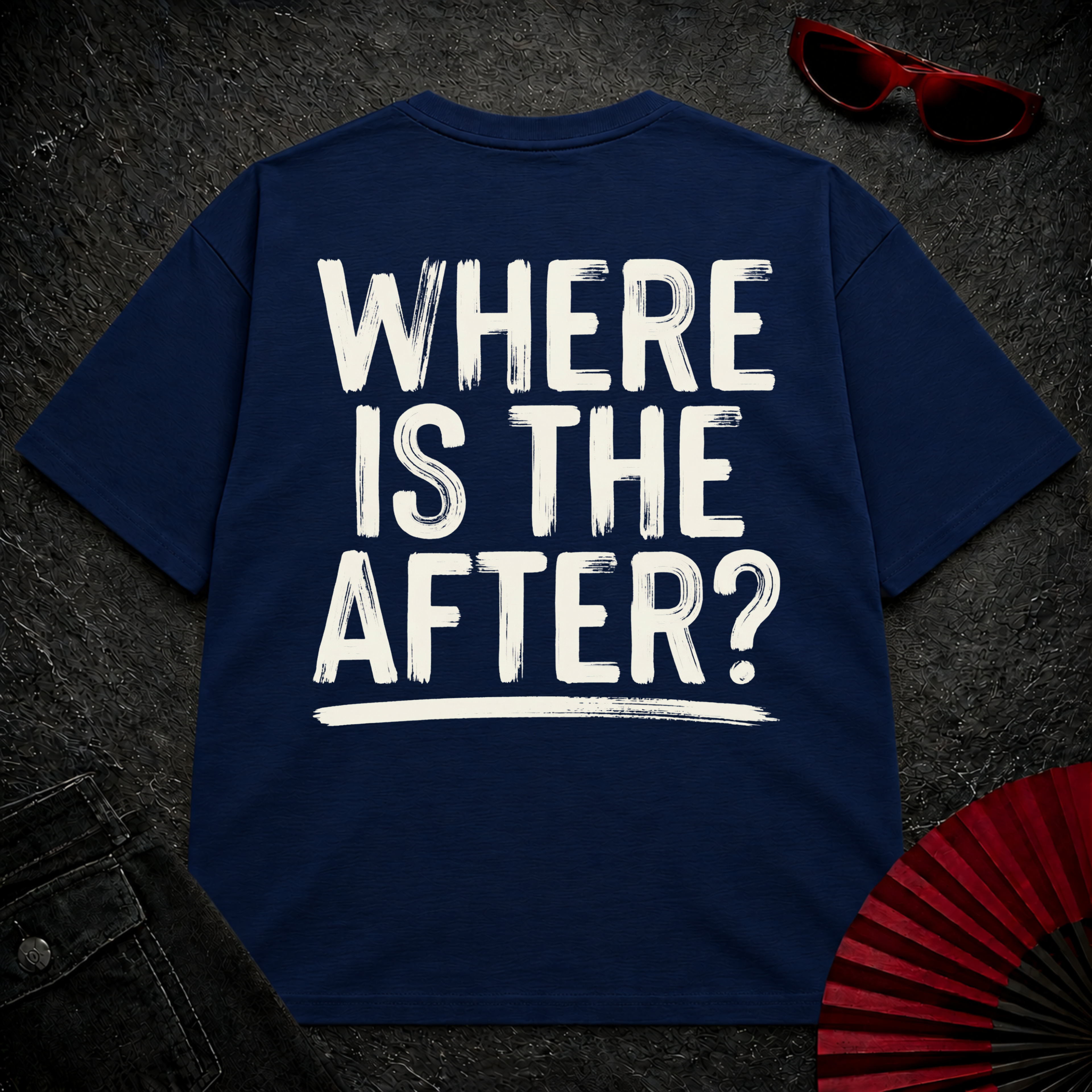 Where Is The After Oversize Tee