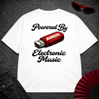 Powered By Electronic Music Oversize Tee