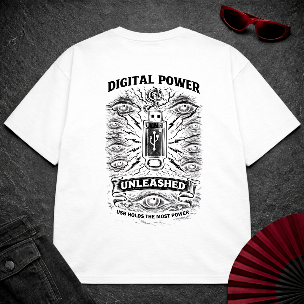 Digital Power Oversize Tee