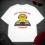 Just One More Set 2 Oversize Tee