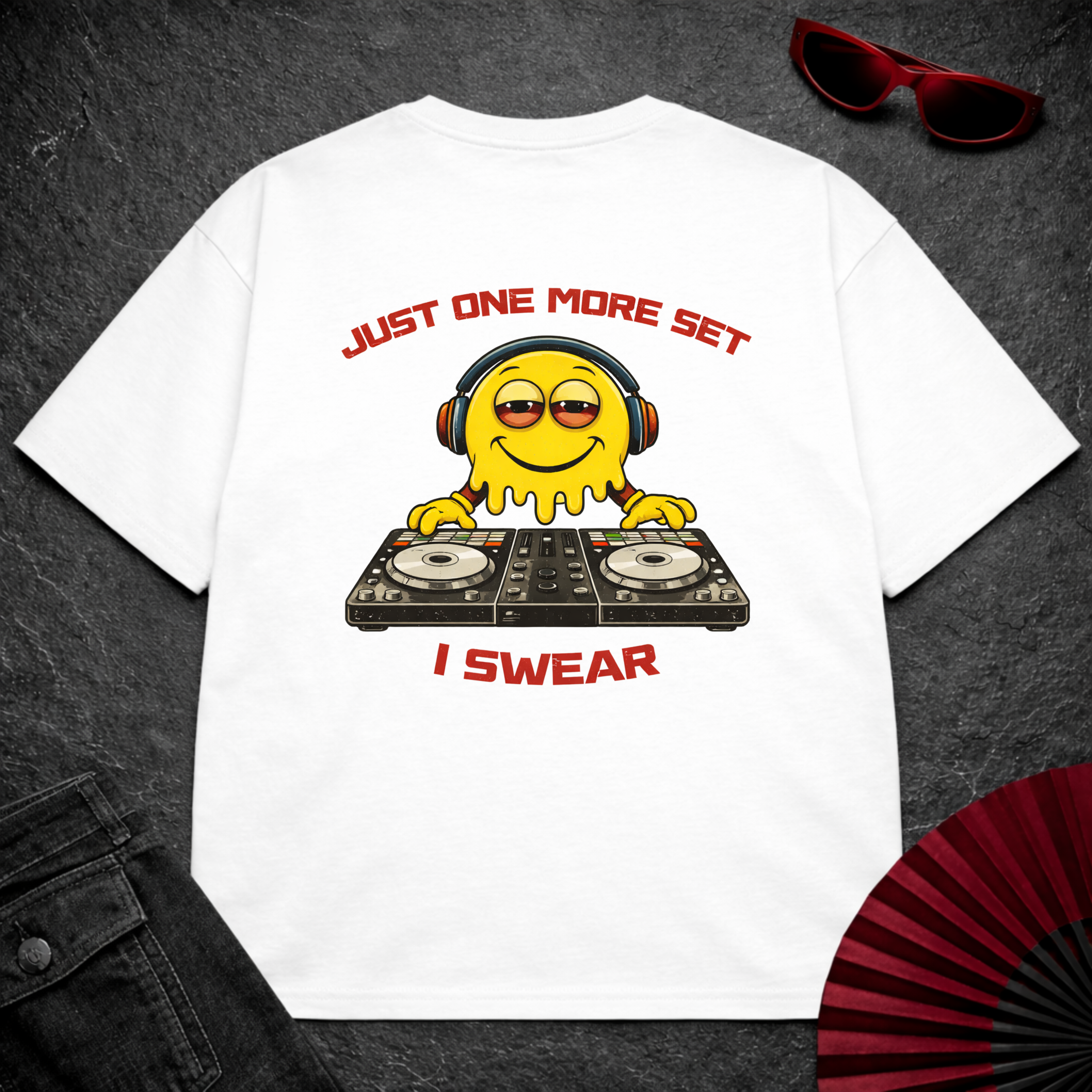 Just One More Set 2 Oversize Tee