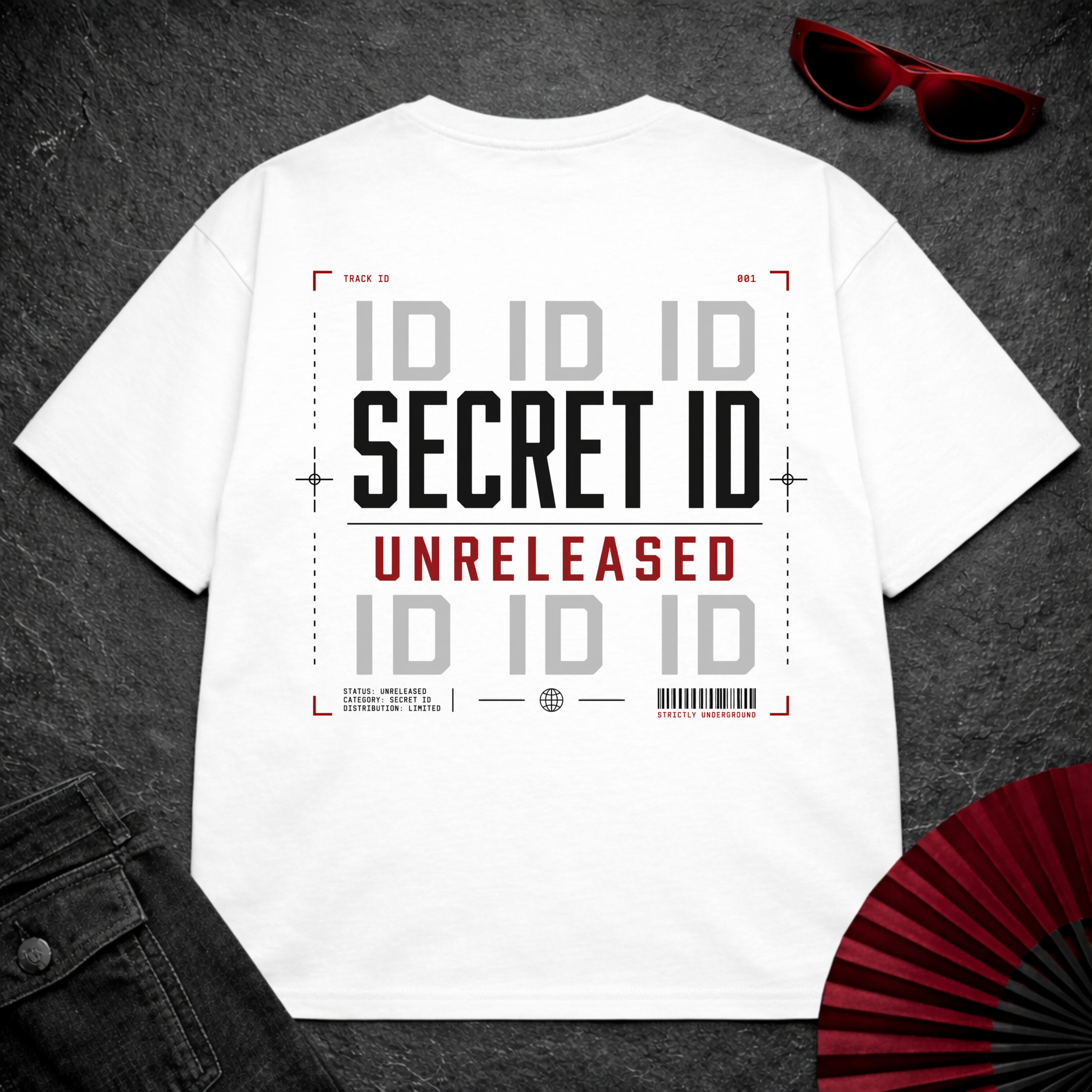 Secret ID Oversize Tee