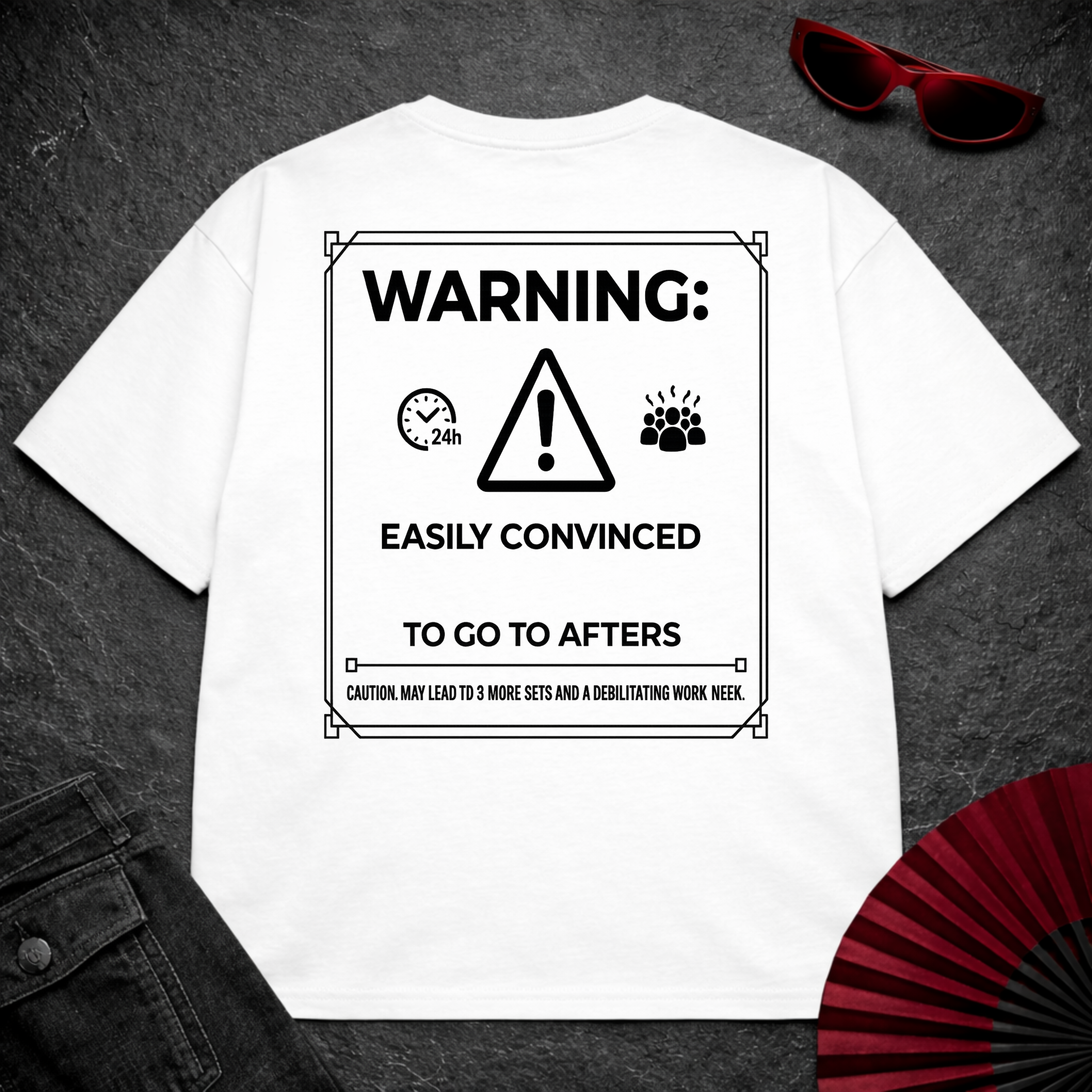 WARNING Oversize Tee