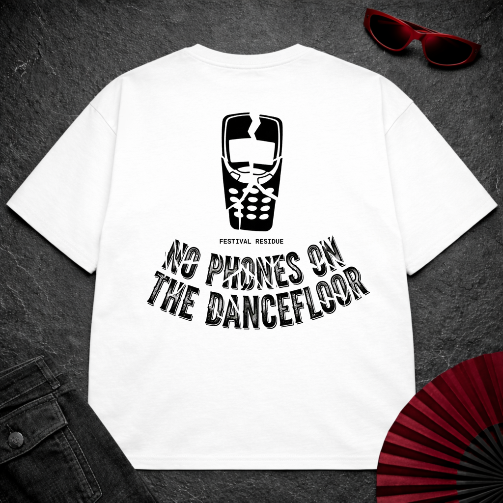No Phones 2 Oversize Tee