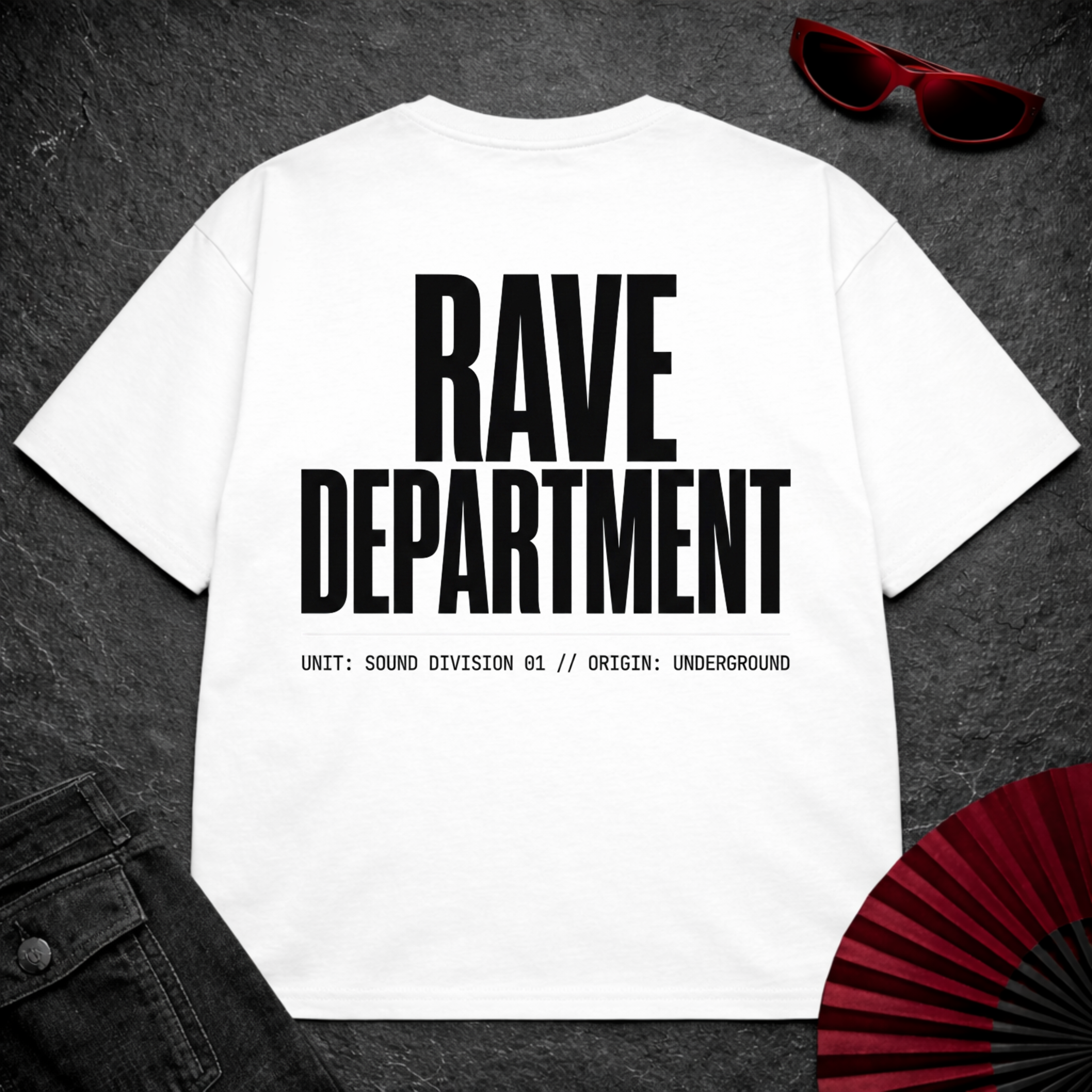 Rave Department 3 Oversize Tee