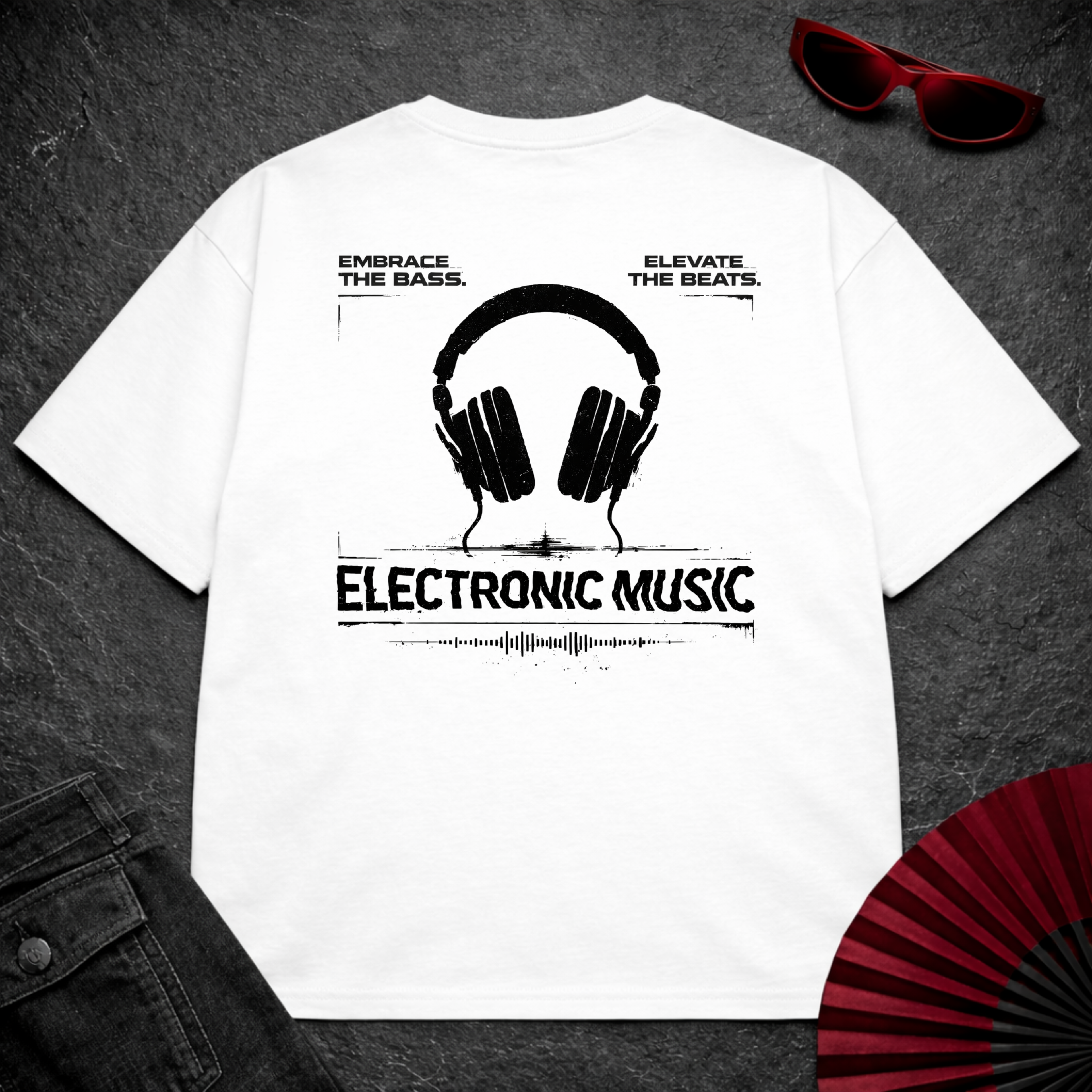 Headphones Elec. Oversize Tee