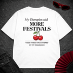 More Festivals Oversize Tee