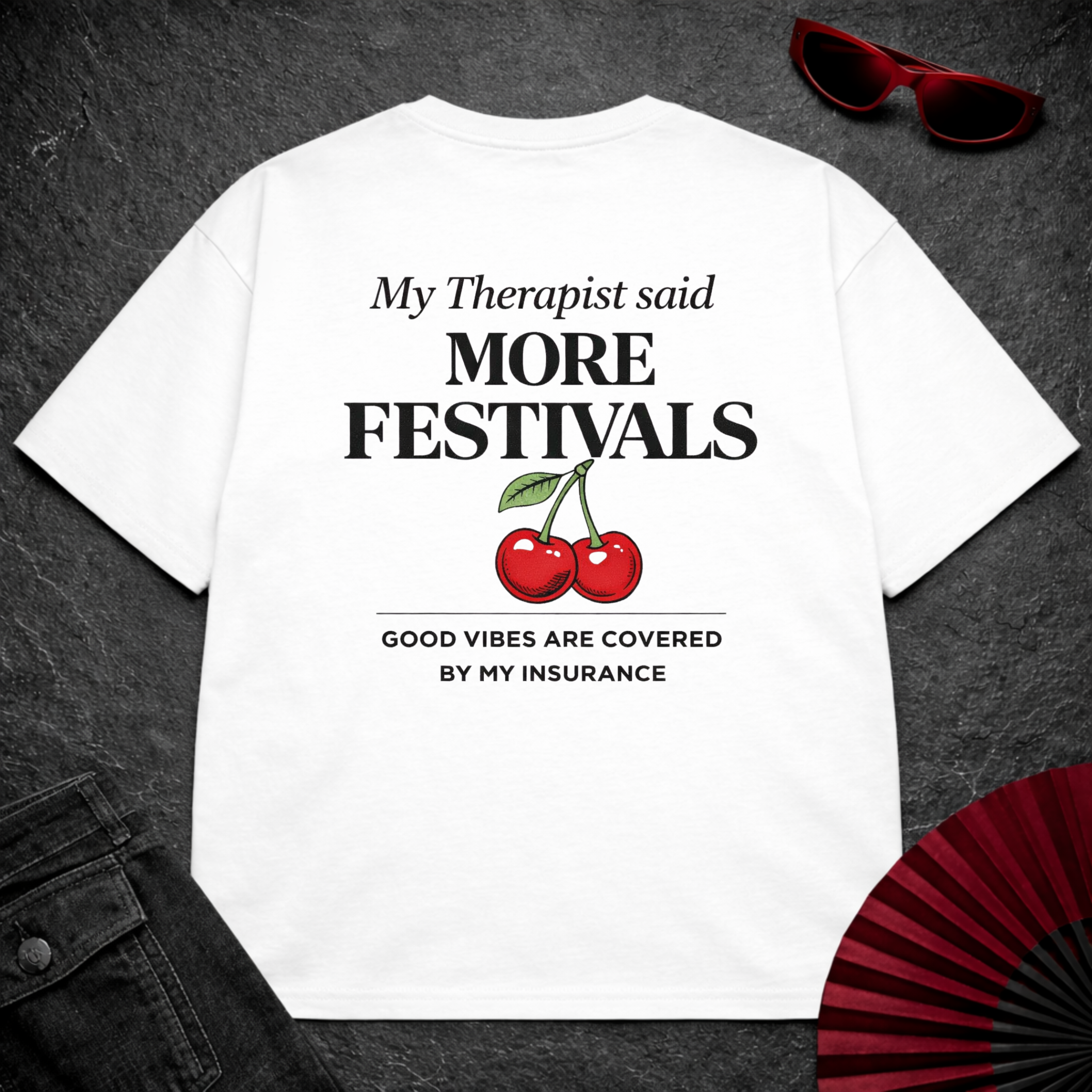 More Festivals Oversize Tee