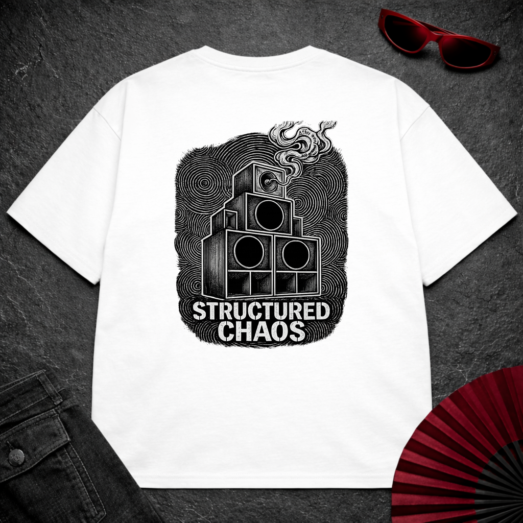 Structured Chaos Oversize Tee