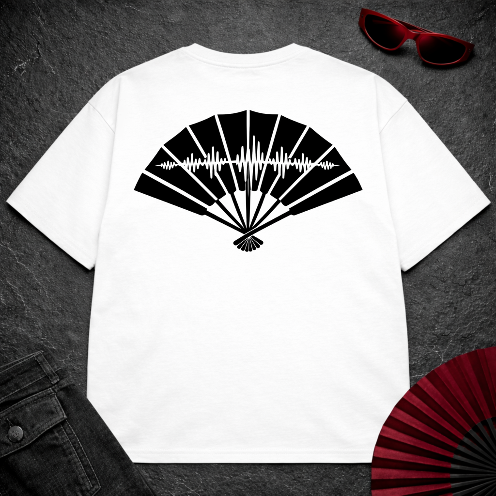 Fan Black Oversize Tee