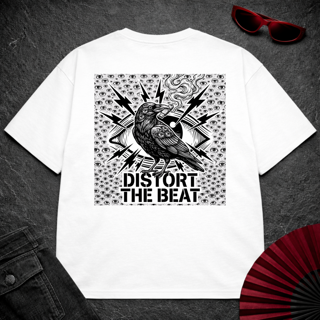 Distort The Beat Oversize Tee