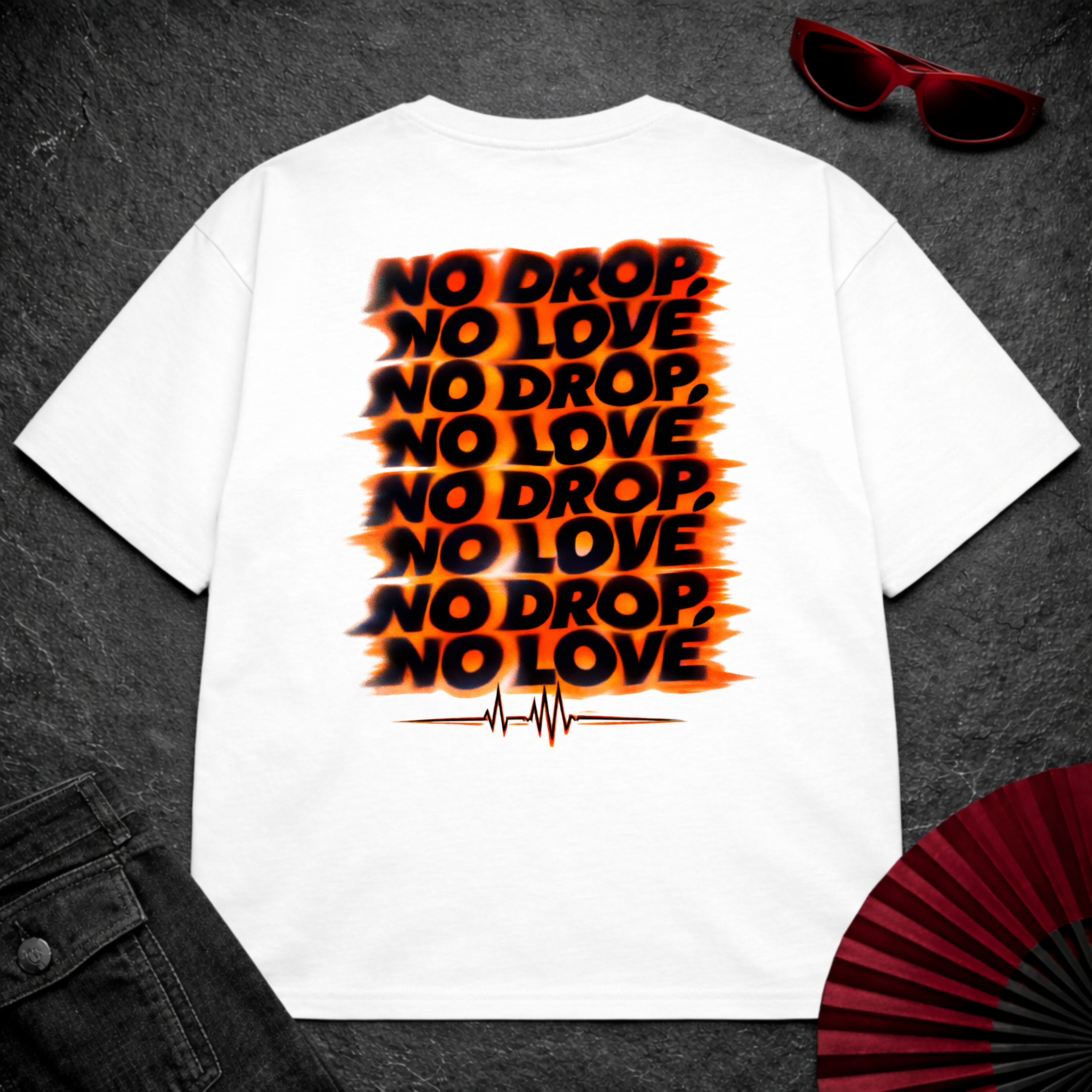 No Drop No Love Oversize Tee