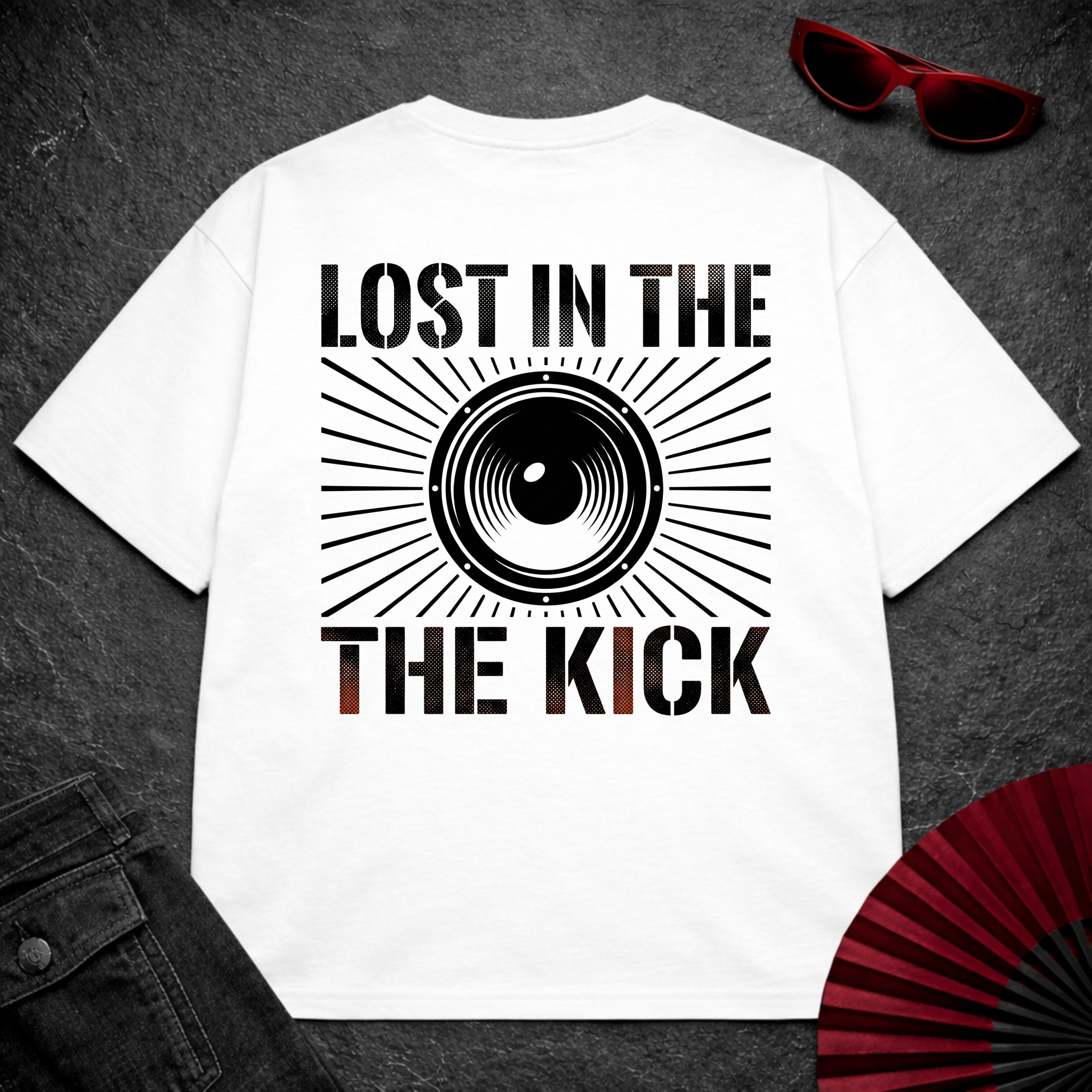 Lost In The Kick Oversize Tee