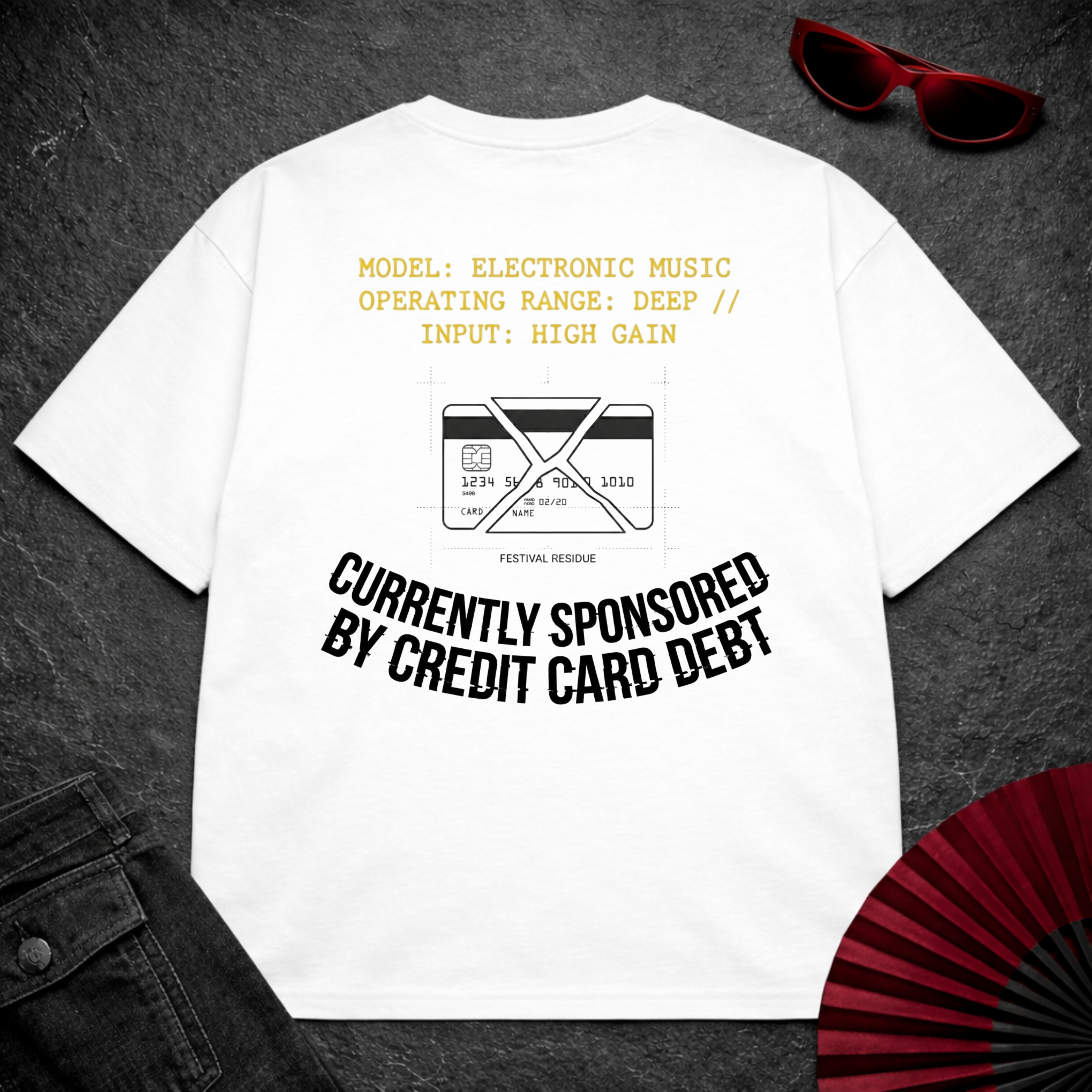 Credit Card Oversize Tee