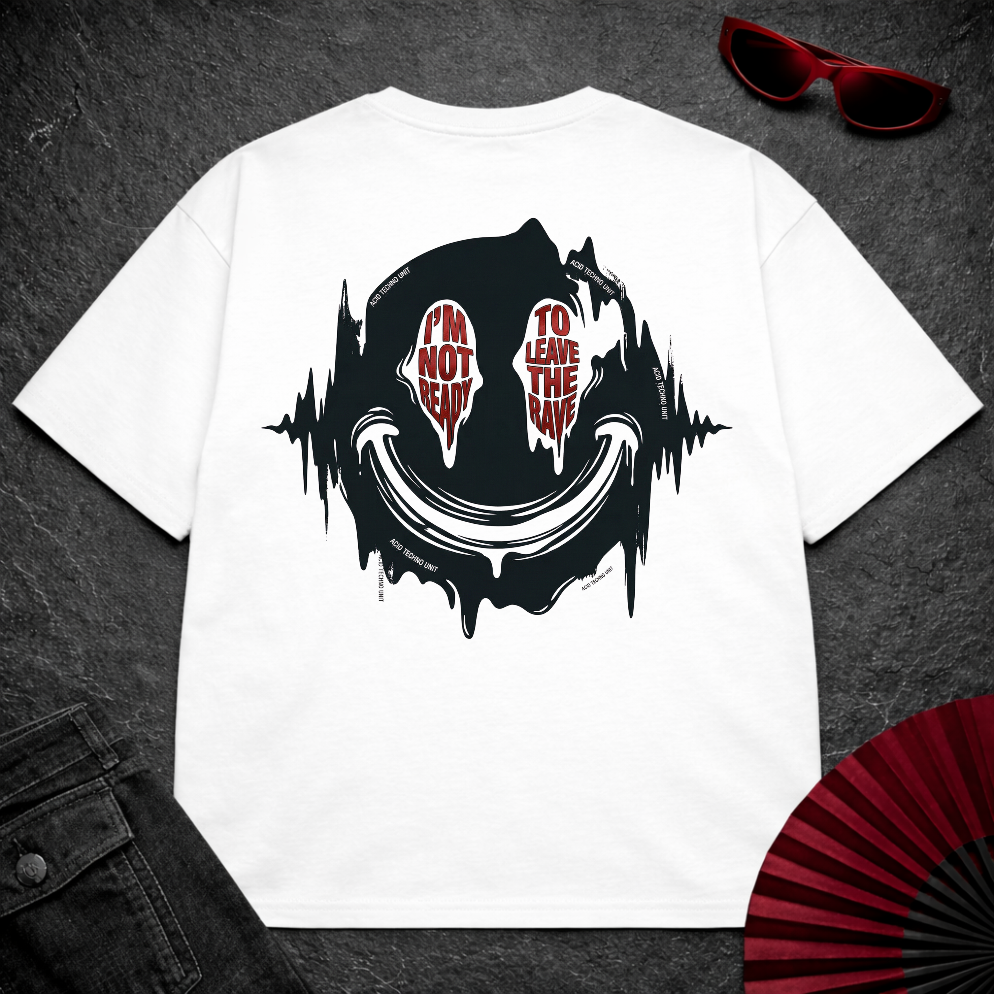 Not Ready Face Oversize Tee