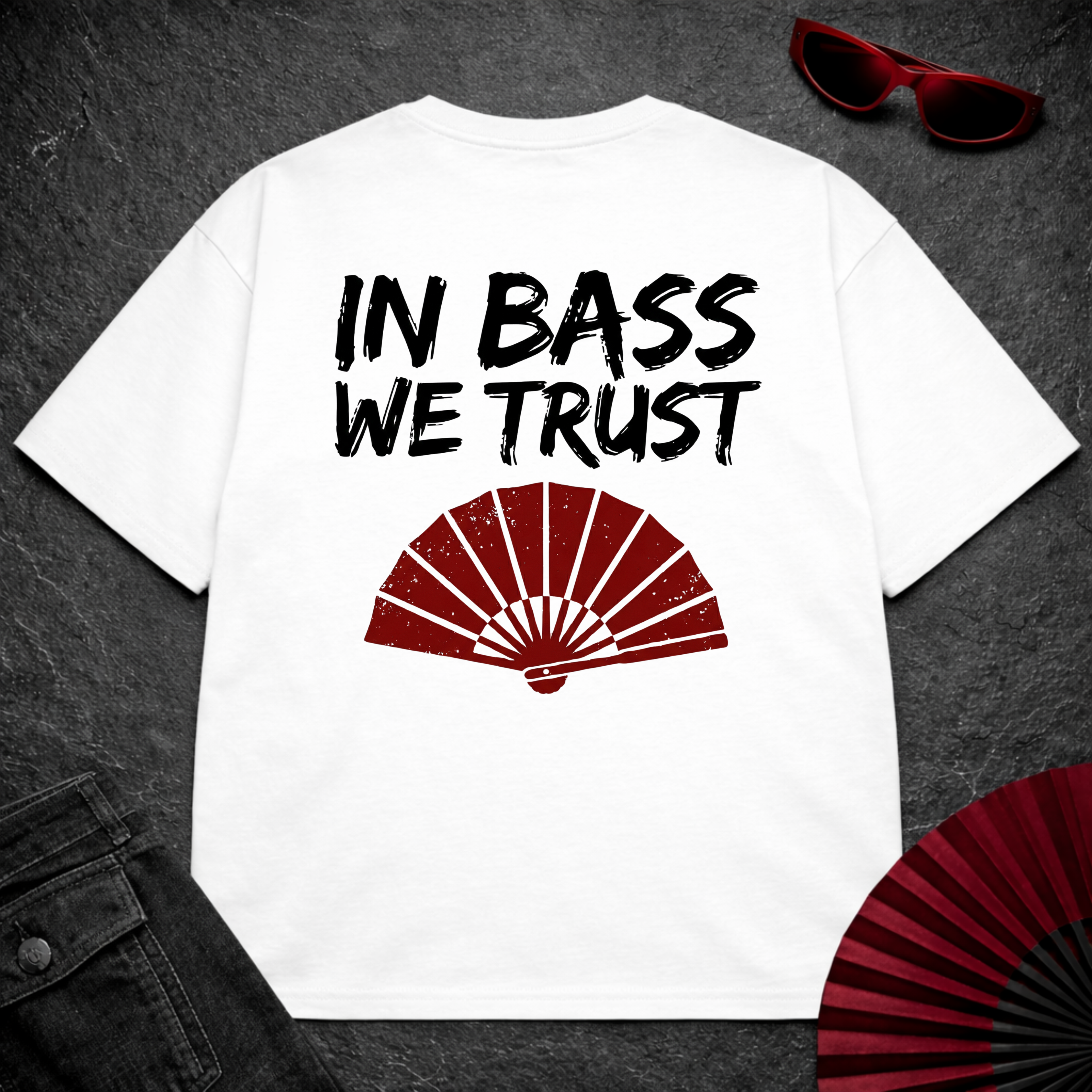 In Bass We Trust Oversize Tee