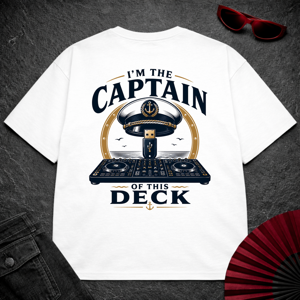 Captain of This Deck Oversize Tee