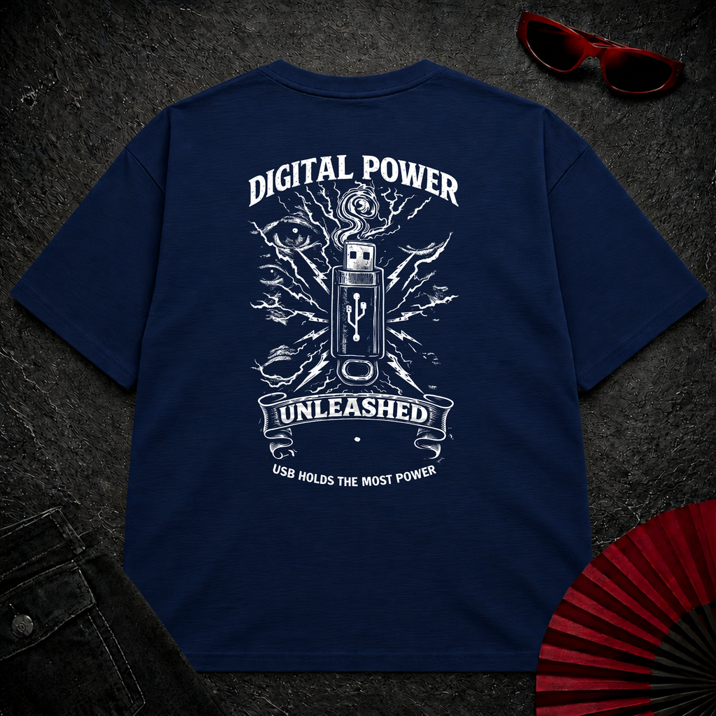 Digital Power Oversize Tee