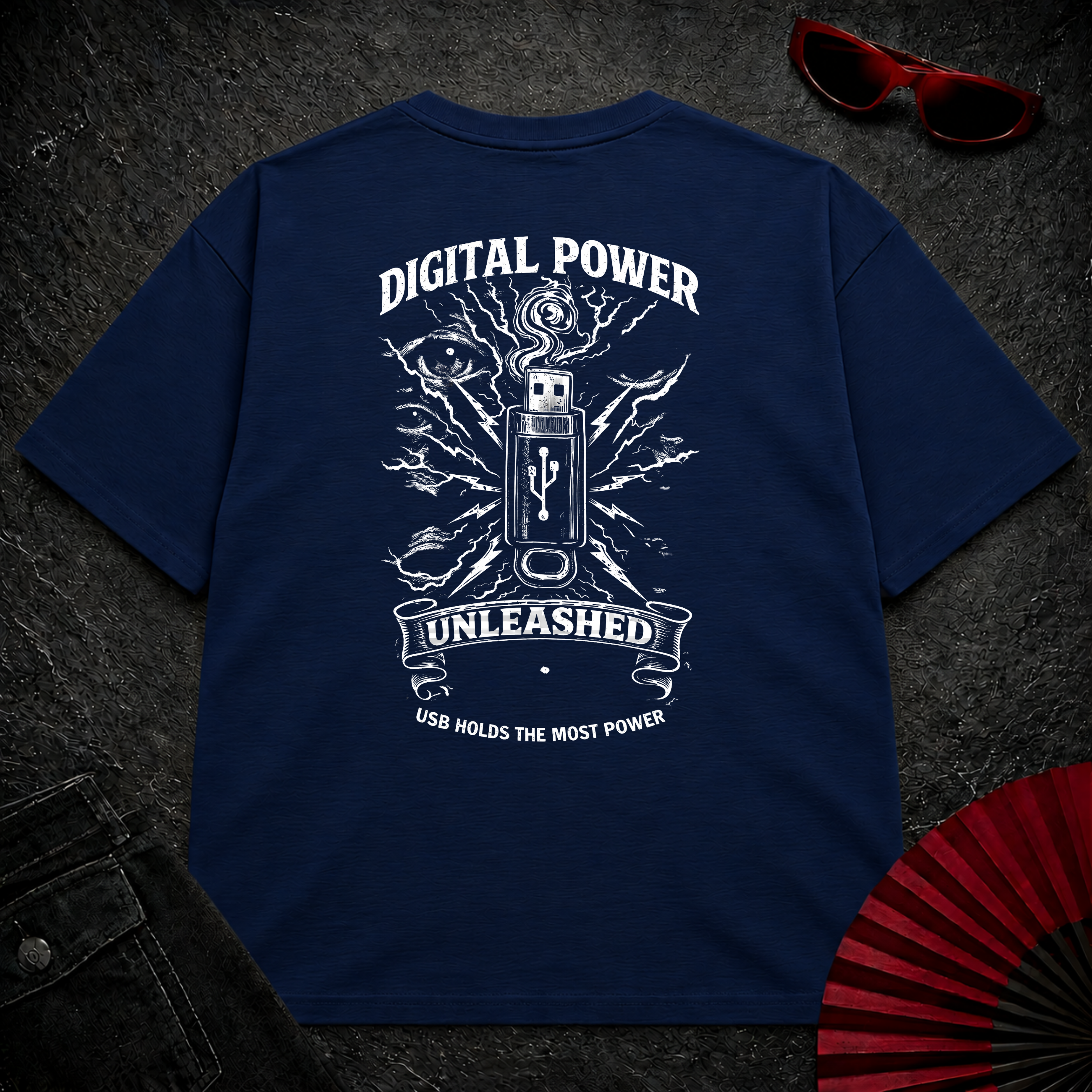 Digital Power Oversize Tee