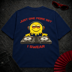Just One More Set 2 Oversize Tee