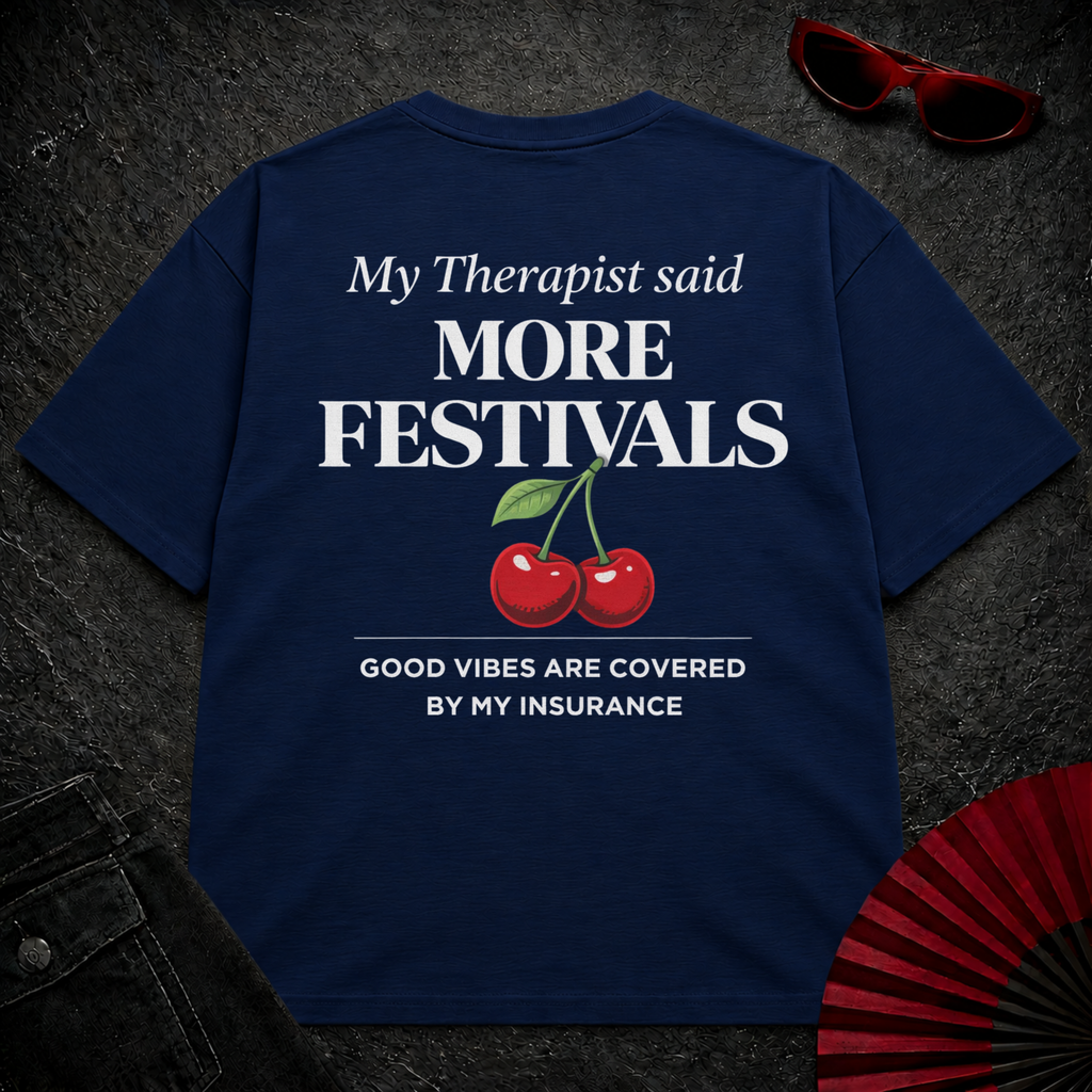 More Festivals Oversize Tee