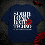 Sorry I Only Date Techno Oversize Tee