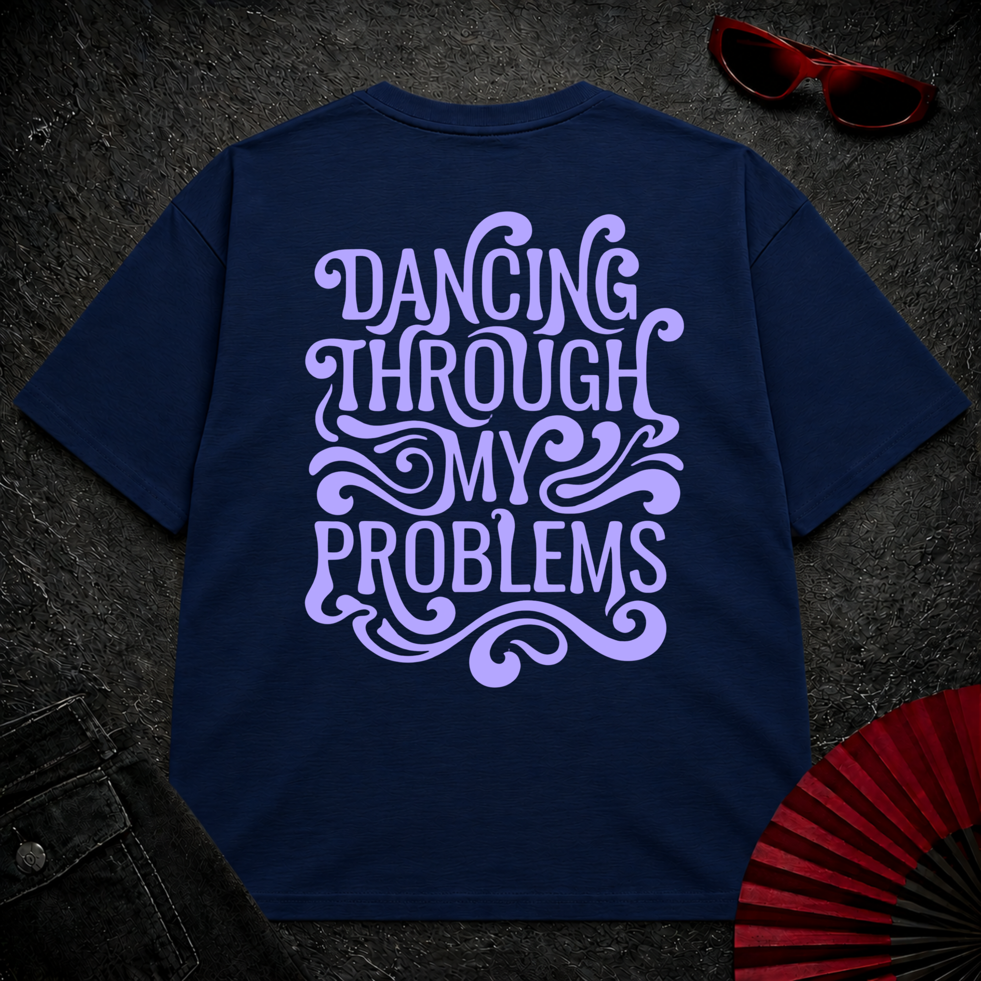 Dancing Through Problems Oversize Tee