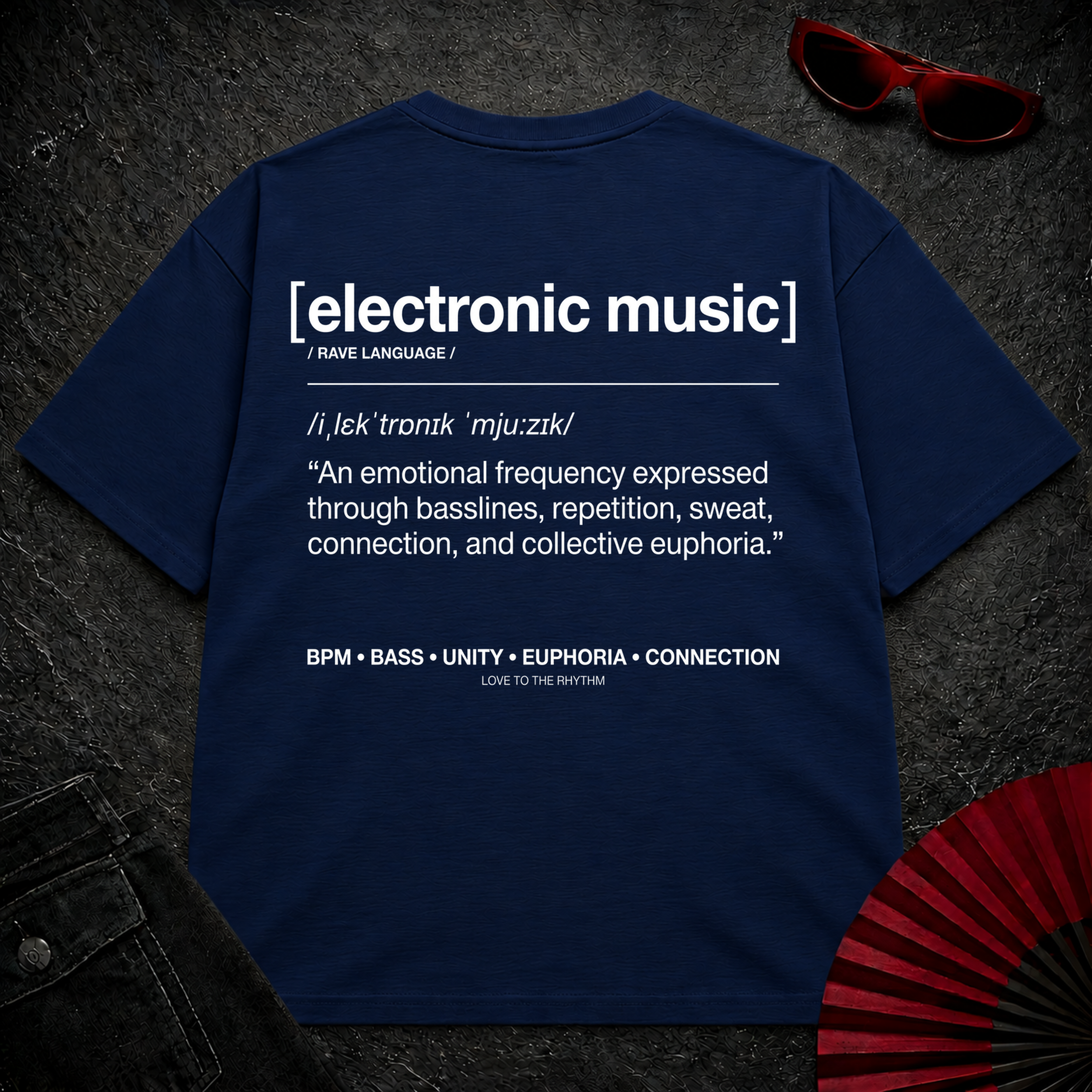Electronic Music Def. Oversize Tee